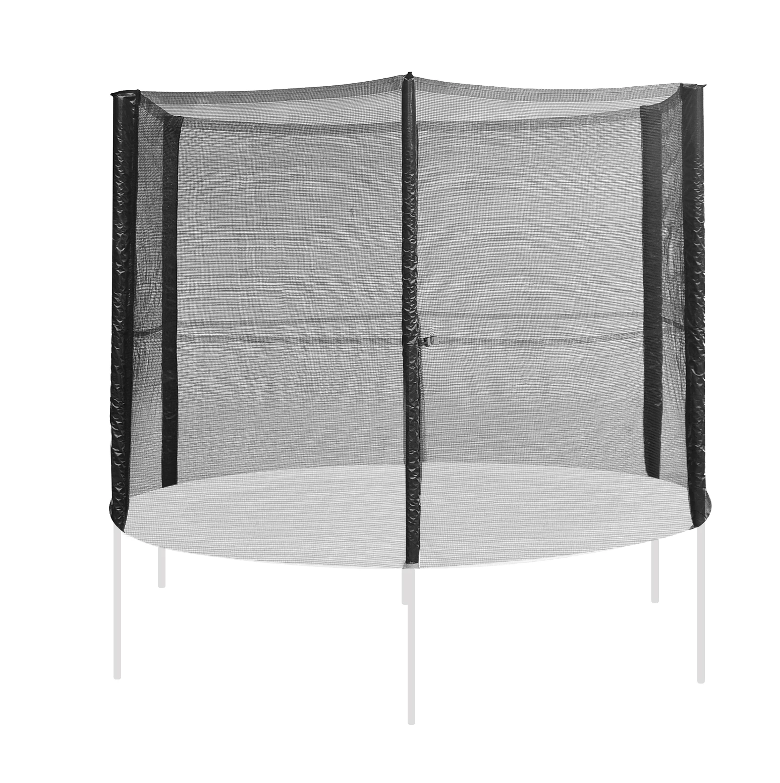 HOMCOM Red de seguridad pared protectora cama elastica trampolín redonda 6 barras, diámetro ø 305 cm(6 barras) - imagen 2
