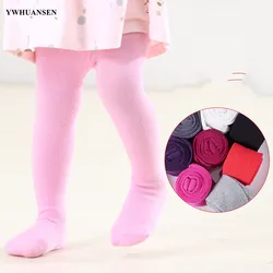YWHUANSEN Pantimedias para bebé – Lisas primavera y otoño