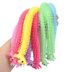 Gusano fideos elástico – Juguete antiestrés sensorial infantil