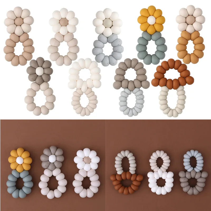 Mordedor silicona - Vista principal flor