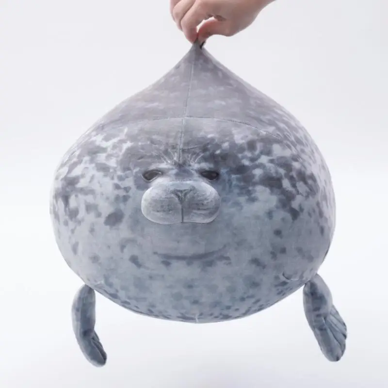 Peluche 3D de león marino suave, almohada de felpa para regalo - imagen 3