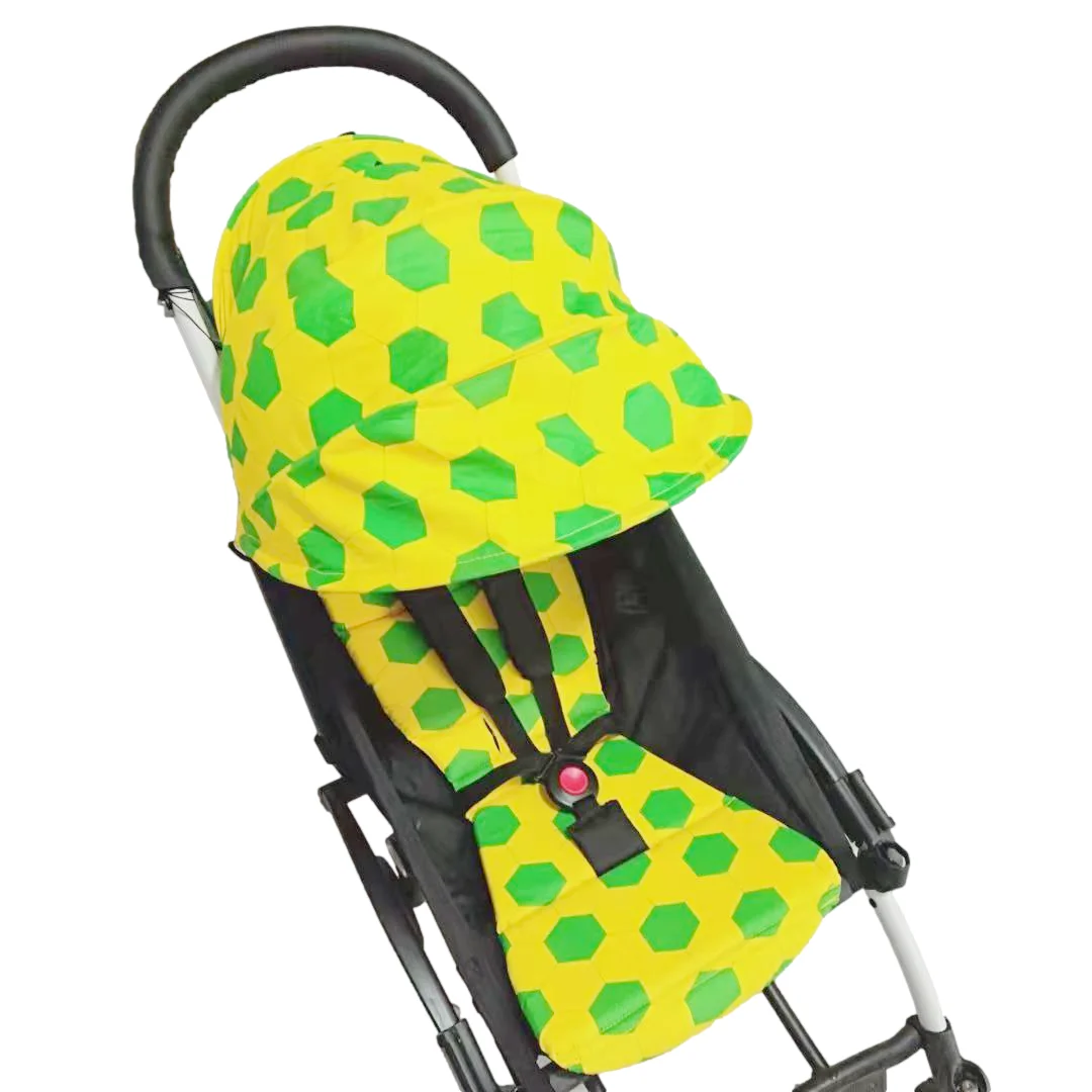 Sombrilla textil 165 + cojín de asiento para cochecito de bebé - imagen 4