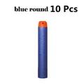 10 Pcs-blue round