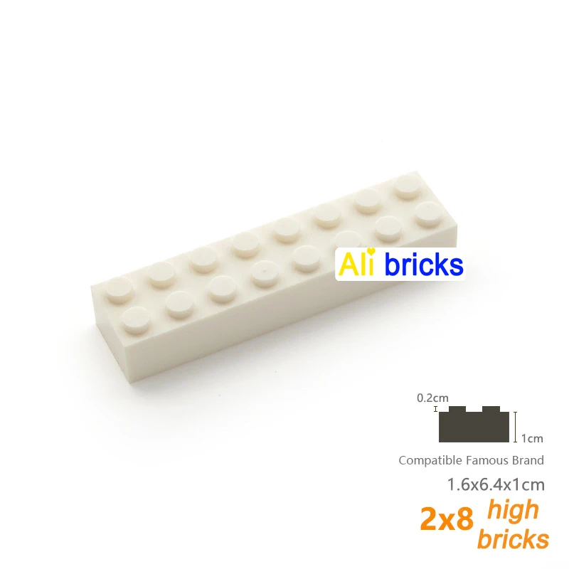 100pcs white