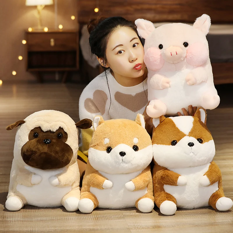 Mochila escolar de felpa Shiba Inu para niños - imagen 3