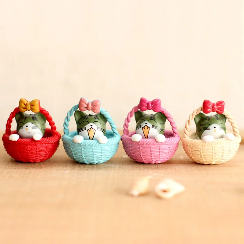 4pcs basket cats