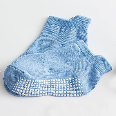 Calcetines antideslizantes de algodón con suela de goma para niños - imagen 4