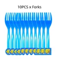10pcs forks