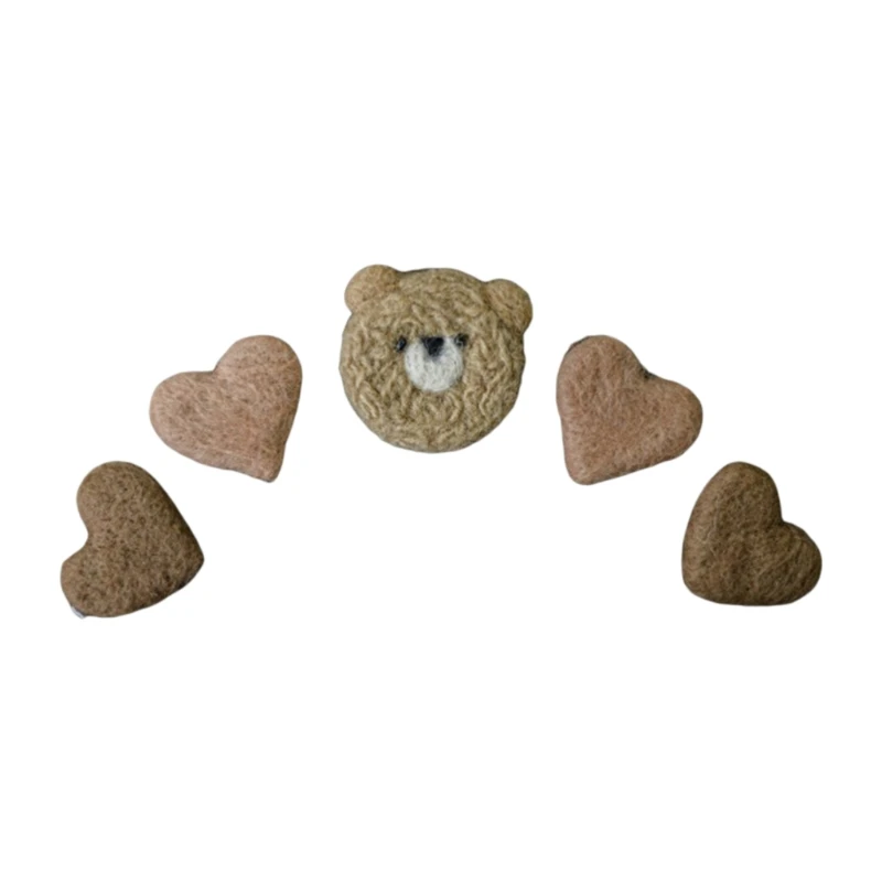 brown bear 5pcs