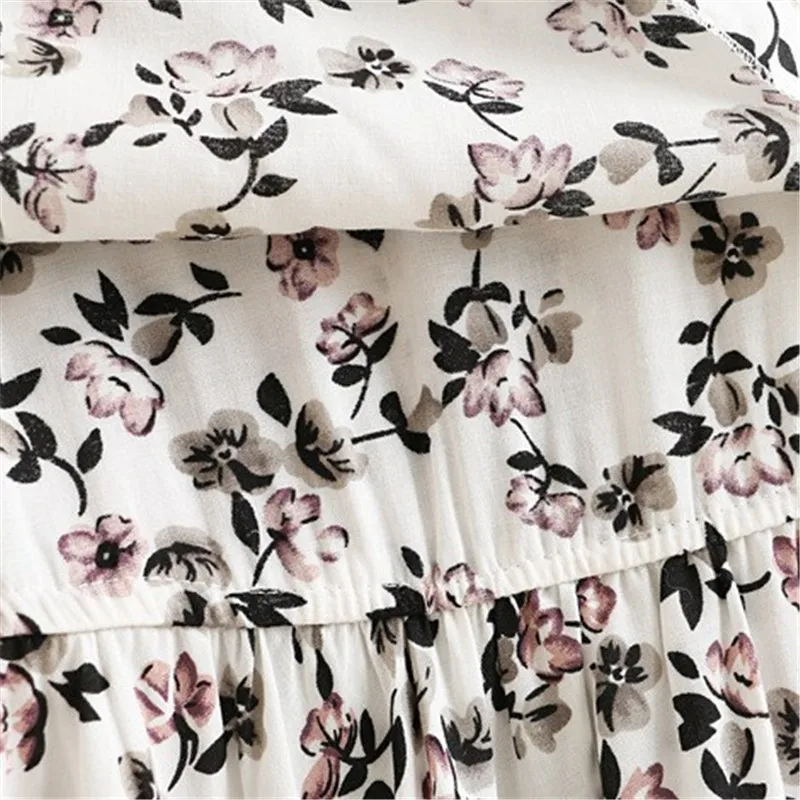 Lawadka-Vestidos estampados para niños de 2 a 6 años, sombrero de gasa sin mangas, vestido Floral de princesa para niñas, ropa de playa para niños, novedad de 2024 - imagen 5