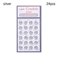 24pcs Silver