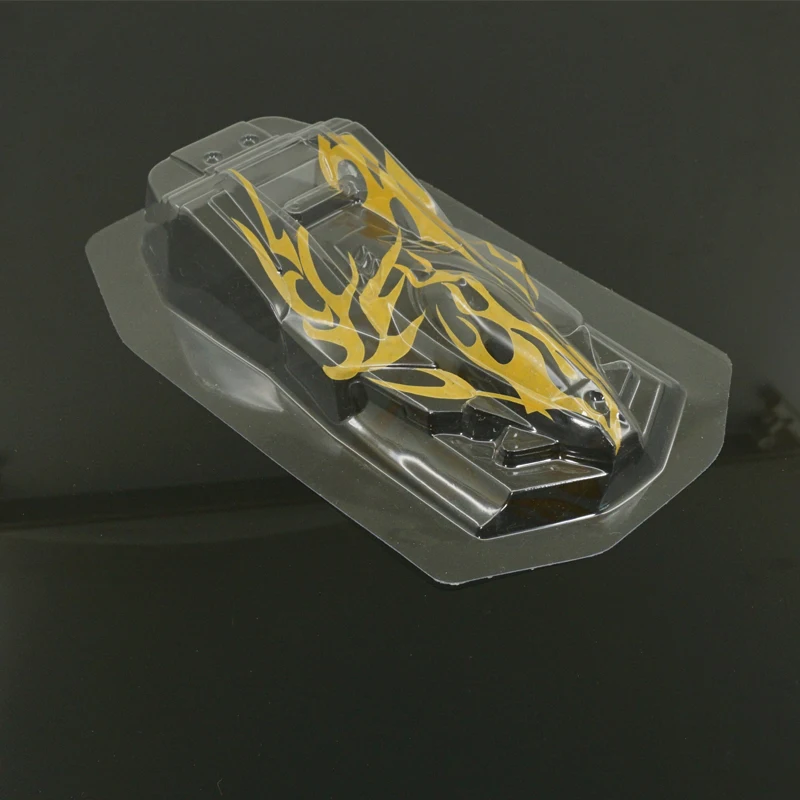 Calcomanías caseras llama/sakura para carcasa de capó transparente win bird Thunder shot MK2 pintura corporal de policarbonato para coche tamiya MINI 4WD - imagen 5