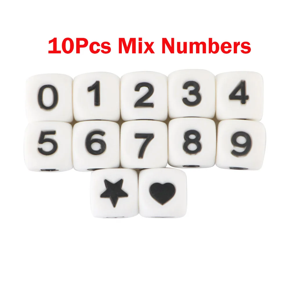 10pcs Mix Number
