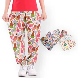 SheeCute Pantalones antimosquitos con flores para niña