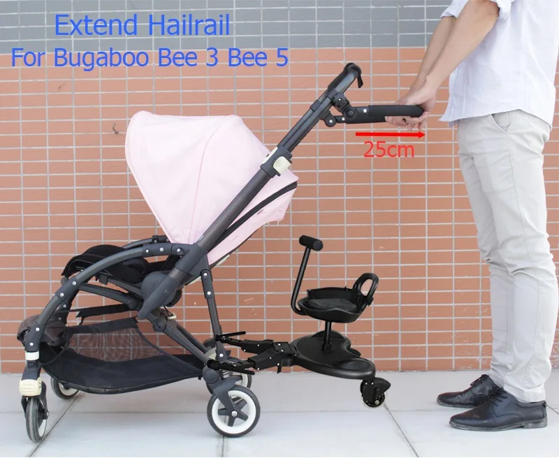 COLU KID Accesorios Cochecito Bebé Parachoques Mango Extensible YOYO Cybex Eezy S Twist Bugaboo Bee 6 Bee 5 Bee 3 - imagen 5