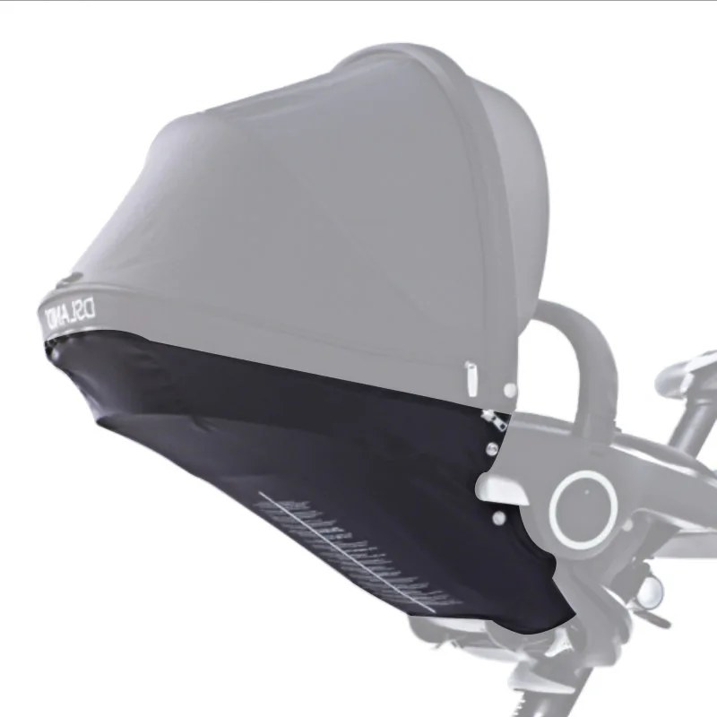 Funda trasera de tela para Stokke Xplory V3 V4 V5 Dsland Seires, accesorios para cochecito usados en la cubierta del respaldo, carrito de bebé - imagen 4