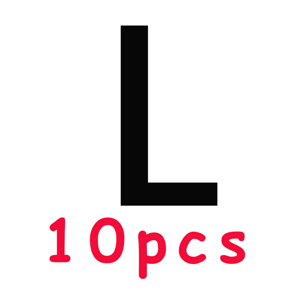 10Pcs L