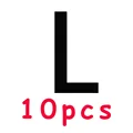 10Pcs L