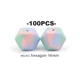 100pcs mini hexagon