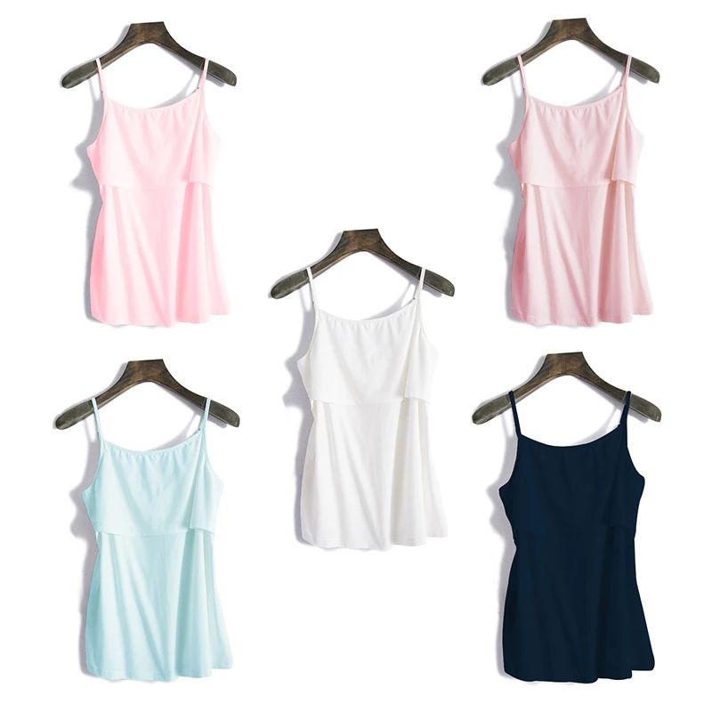 Camisetas sin mangas de maternidad para mujer, chaleco para amamantar, chaleco para embarazo, ropa de maternidad