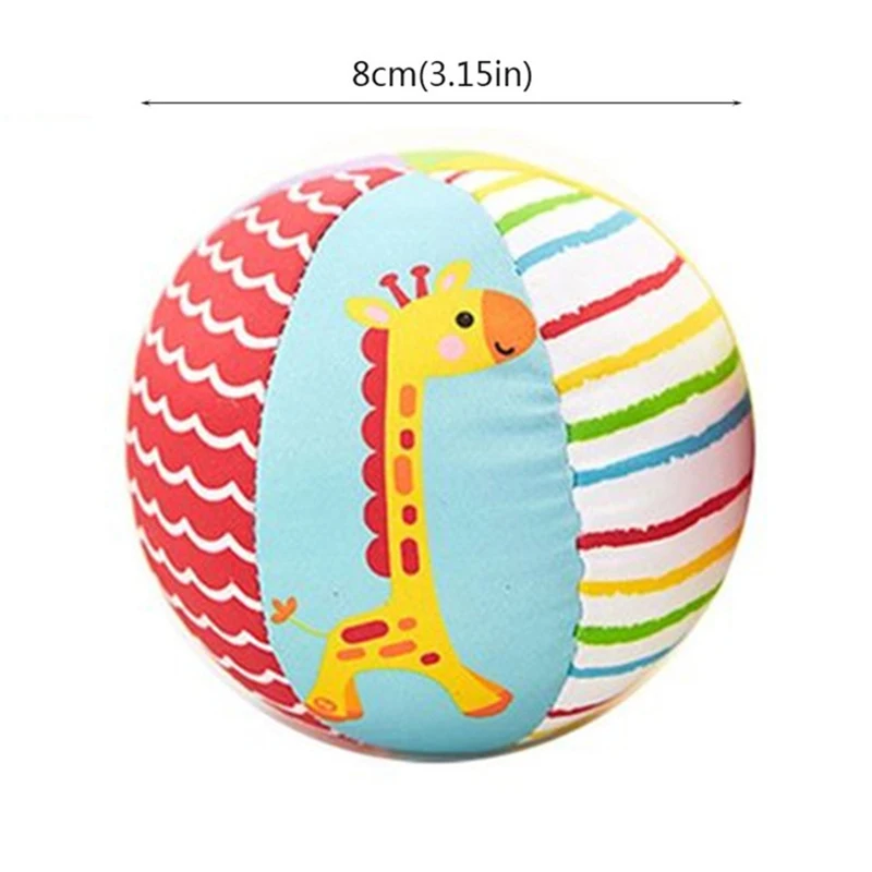 Sonajero felpa suave con sonido – Juguete educativo para bebés - imagen 3