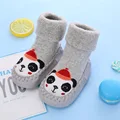 Grey Panda Socks