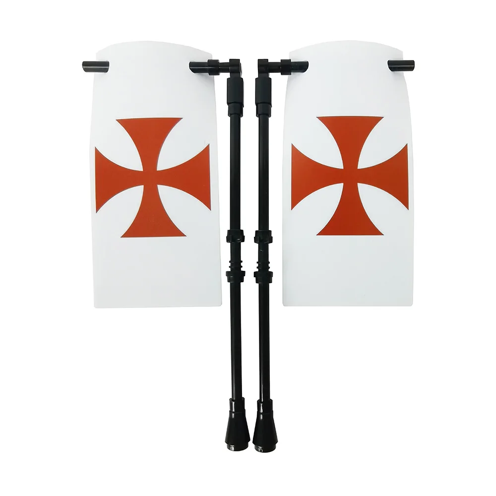 L-Flag Red Crusader