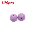 100pcs lilac purple
