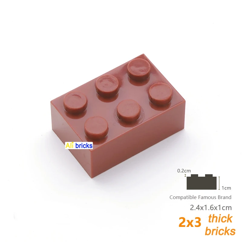 200pcs brown