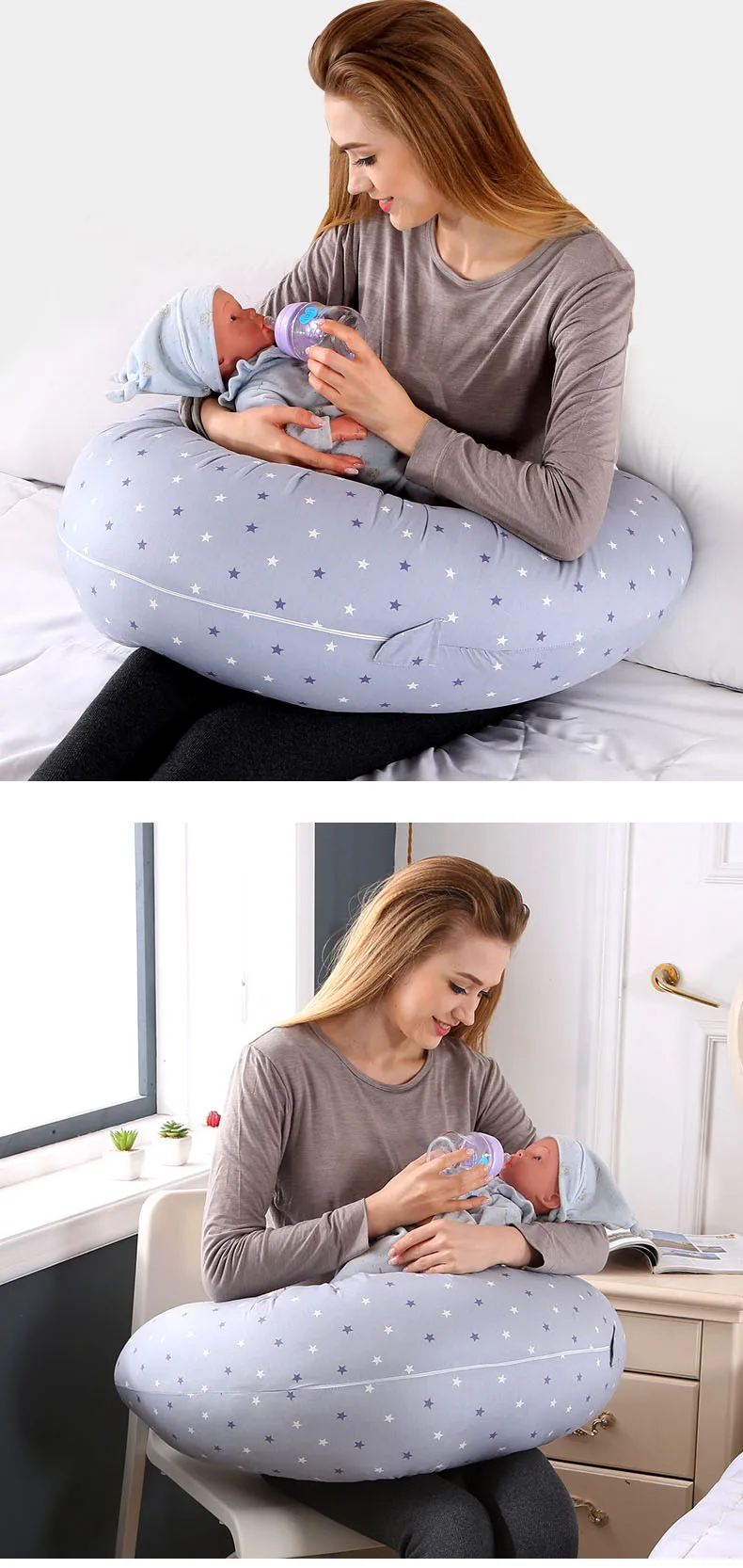 Soporte lumbar almohada maternidad