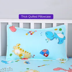 Funda almohada bebé algodón estampado animales suaves