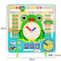 wooden clock