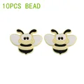 10Pcs cream yellow