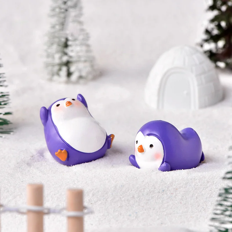 Estatuilla de conejo, cerdo, pollo, zorro, resina, modelo Animal de dibujos animados, decoración del hogar, accesorios de decoración de pastel de jardín de hadas en miniatura - imagen 3