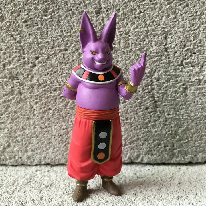 Bandai genuino DRAGON BALL Champa Trunks Vegeta IV Son Goku Kuririn figura de acción ornamento modelo juguetes para seguidores regalo - imagen 2