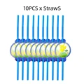 10pcs straws