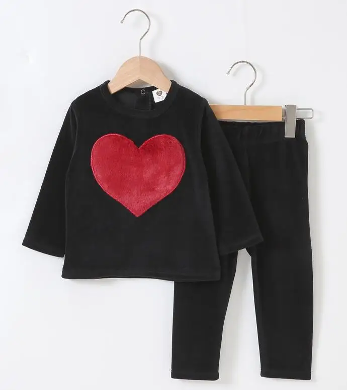 burgundy heart set