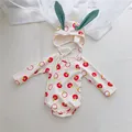 apple romper hat