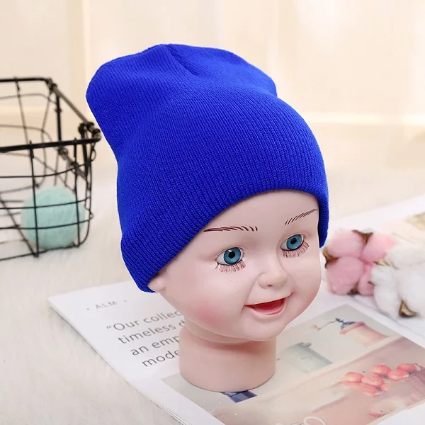 Blue Baby Beanie