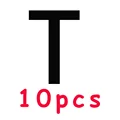 10Pcs T