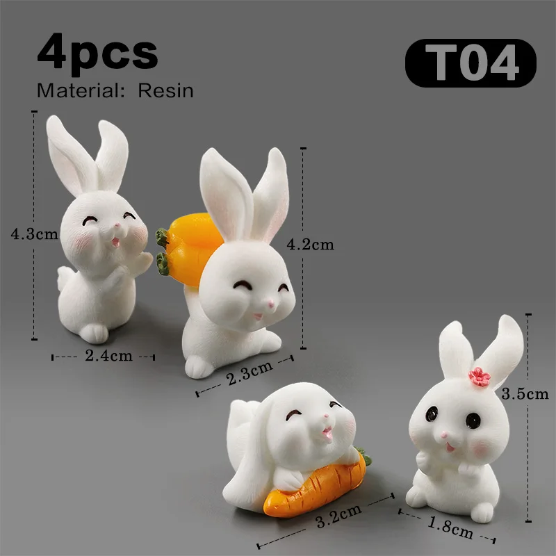 4pcs Rabbit-T04