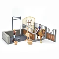 horse box and wash