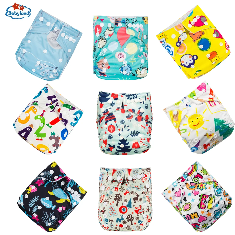 Babyland Pañales ecológicos lavables para bebé – Bragas día y noche - imagen 4