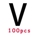 100PCS V