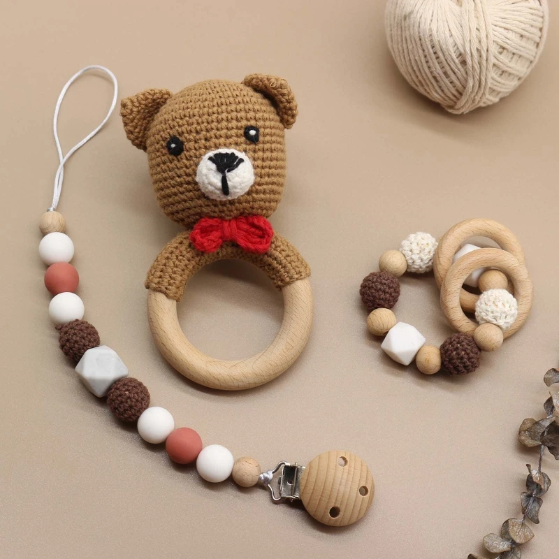 Red tie bear set A