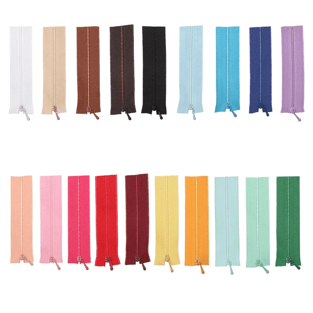 Mini cremallera para ropa de muñeca, costura hecha a mano, apliques de ropa de álbum de recortes, accesorios de ropa de muñeca DIY, 2 piezas - imagen 5