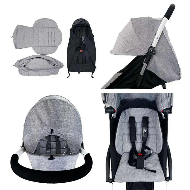 Juego de cojines y toldo Yoya Vovo para cochecito - imagen 5