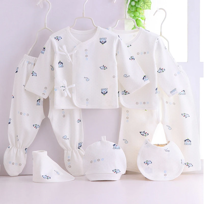 8 unids/set de ropa infantil de 0 a 3M, traje para bebé recién nacido, conjunto de ropa para bebé, conjunto de ropa para niños y niñas, traje térmico de algodón orgánico - imagen 5