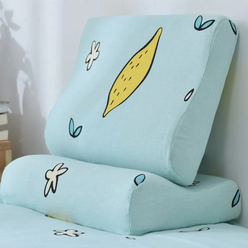 Funda de almohada de algodón para bebé con estampado infantil - imagen 4