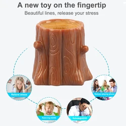 Taza sensorial exprimible ardilla - Juguete antiestrés para niños